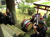 岩崎鬼剣舞 盆供養